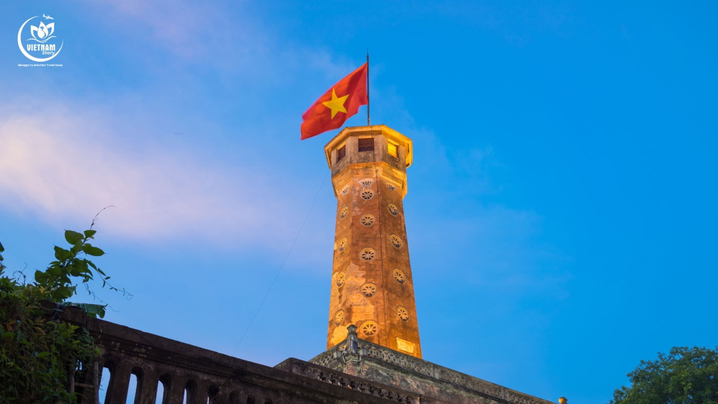 Hanoi Flag Tower at the Imperial Citadel of Thang Long Hanoi Flag Tower at the Imperial Citadel of Thang Long