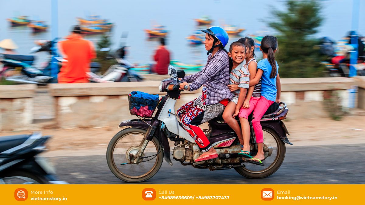 Motorbikes are more than just a mode of transport in Vietnam