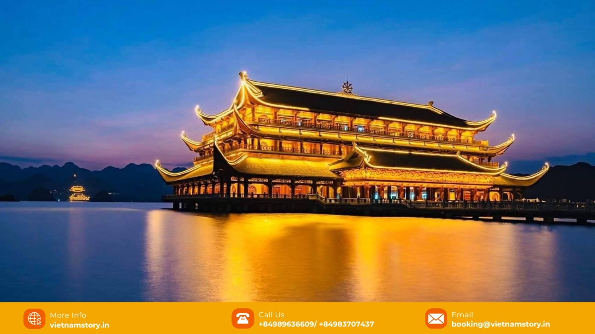 Bai Dinh Pagoda is a great example of Vietnam Buddhism retreat Bai Dinh Pagoda is a great example of Vietnam Buddhism retreat