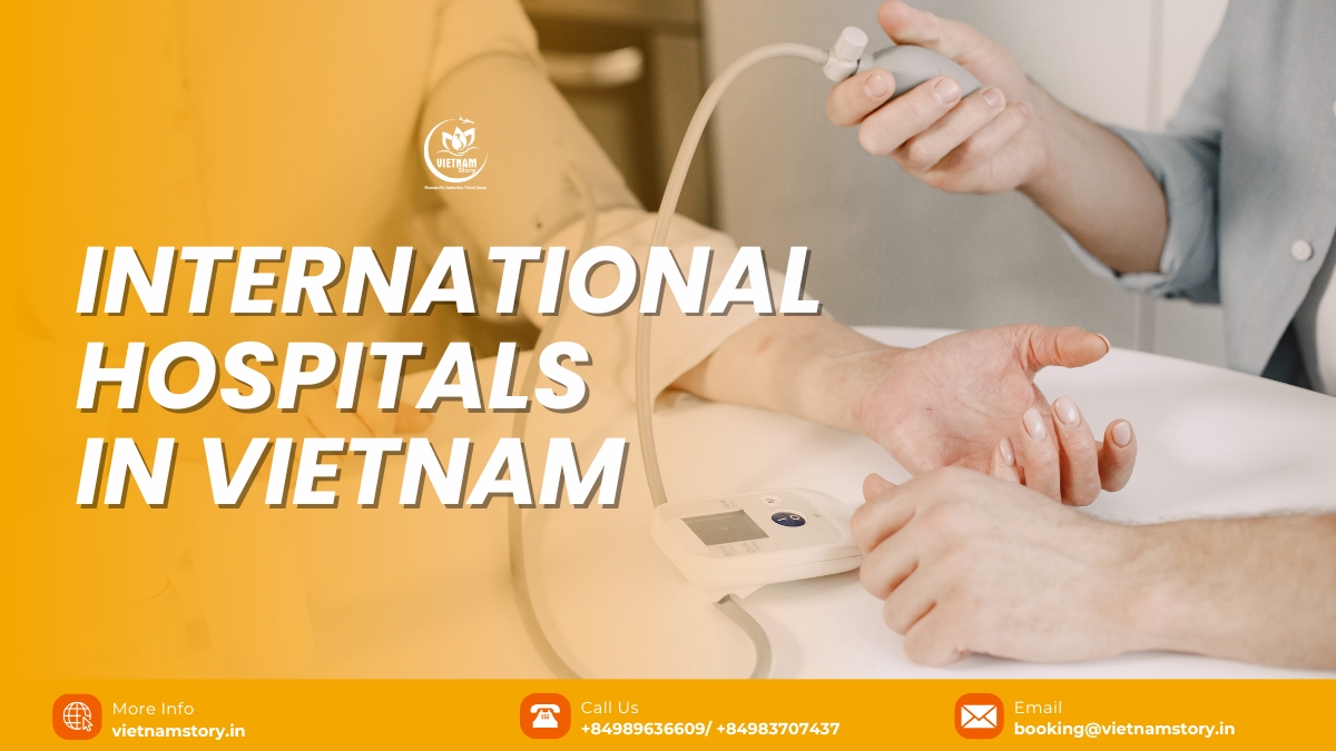 Navigating healthcare: A full guide to international hospitals in Vietnam for Indian tourists Guide to international hospitals in Vietnam for Indian tourists, featuring a modern hospital building.
