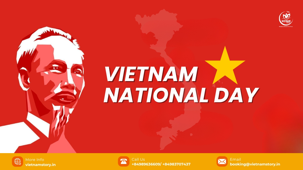 National Day Vietnam: A Vibrant Celebration of Independence and Unity 2 National Day Vietnam: Fireworks illuminate the sky over Ho Chi Minh City celebrating Vietnamese Independence Day on September 2nd.