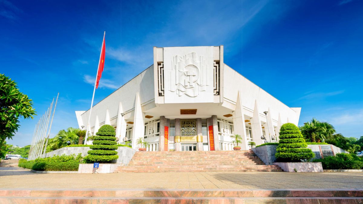 Ho Chi Minh Museum in Ha noi Ho Chi Minh Museum in Ha noi
