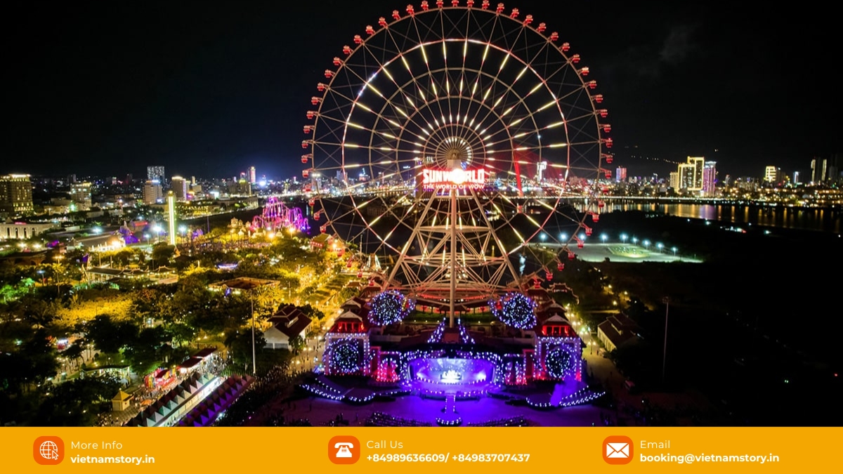 Journey to Joy: Best Amusement Parks in Vietnam for Indian Travelers (2025 Guide) 9 Asia Park in Da Nang showcases Asian cultures alongside theme park rides.