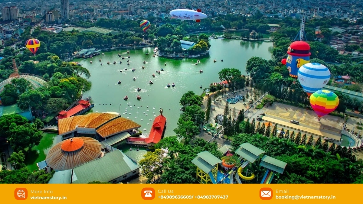 Journey to Joy: Best Amusement Parks in Vietnam for Indian Travelers (2025 Guide) 8 Dam Sen Water Park is a favorite Ho Chi Minh City amusement park destination for family outings.