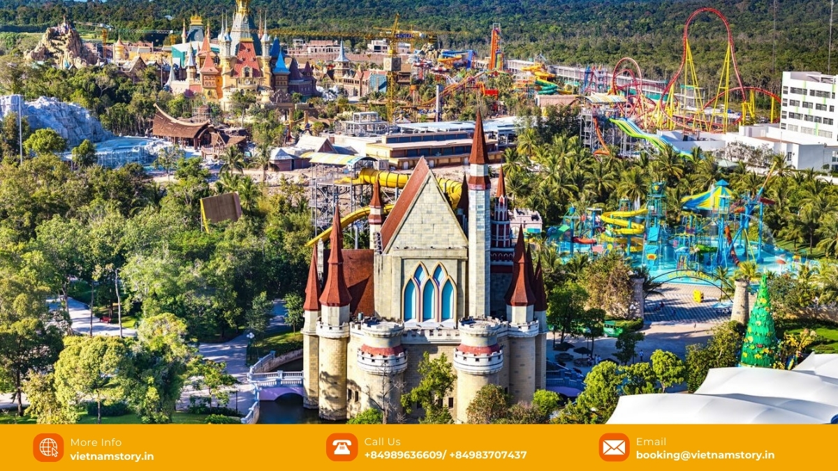 Journey to Joy: Best Amusement Parks in Vietnam for Indian Travelers (2025 Guide) 4 VinWonders Phu Quoc - Asia's largest theme park, offers world-class rides and attractions in Vietnam.