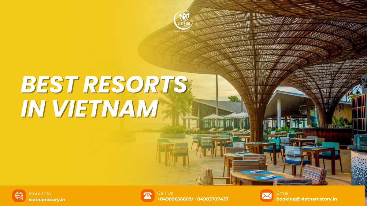 Discover the Best Resorts in Vietnam: Your Ultimate Luxury Guide for Indian Travellers 2 A stunning aerial view showcasing one of the best resorts in Vietnam with villas and pools near the beach