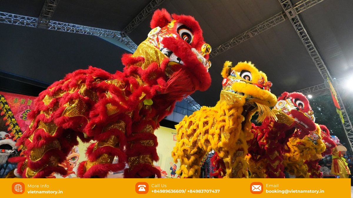 Vietnamese Lion Dance (Múa Lân): Unveiling a Spirited Cultural Tradition 3 Intricately designed Vietnamese lion dance costumes are a key feature of this cultural tradition.