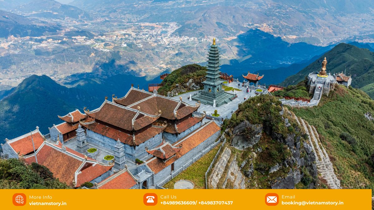 13+ Incredible Vietnamese Mountains to Add to Your Travel List 3 Fansipan mountain summit complex in Sapa, the highest mountain in Vietnam