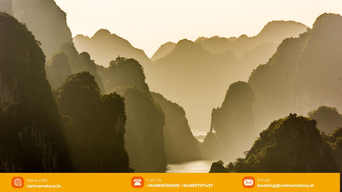 Discover the Breathtaking Natural Wonders in Vietnam: Your Guide to Unforgettable Tours 3 An overnight cruise amidst the limestone karsts of Ha Long Bay, a premier natural wonder in Vietnam.