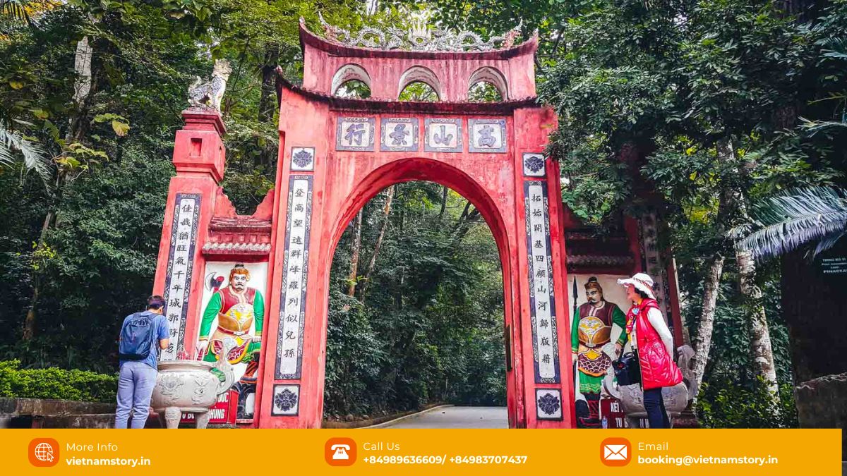 Hung King Festival: Vietnam’s Sacred Ancestral Celebration 4 The Hung Temple complex on Nghia Linh Mountain, Phu Tho, the center of the Hung King Festival celebrations.