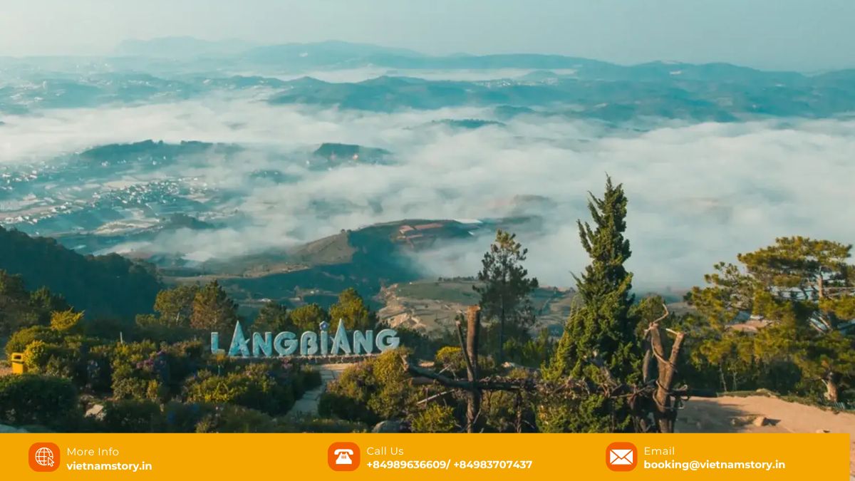 13+ Incredible Vietnamese Mountains to Add to Your Travel List 6 View from Lang Biang Mountain near Dalat, Vietnam