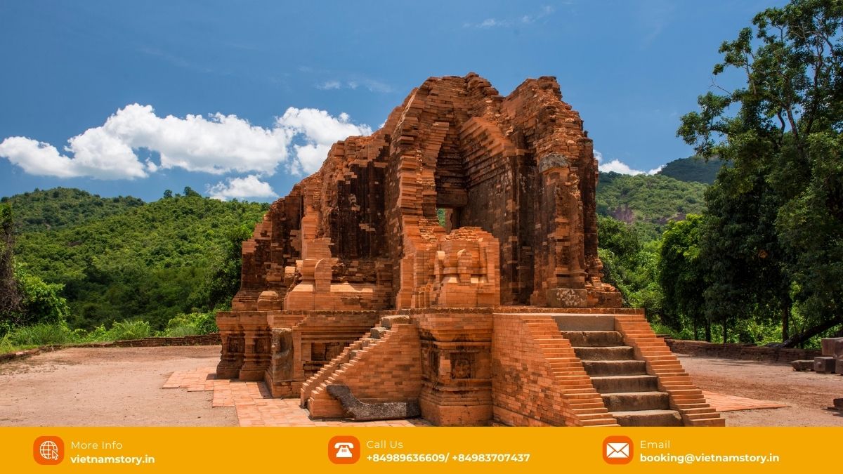 Your Ultimate Guide to 8 Amazing UNESCO World Heritage Sites in Vietnam 4 Ancient Hindu temple ruins of My Son Sanctuary, a UNESCO World Heritage site representing the Champa Kingdom.