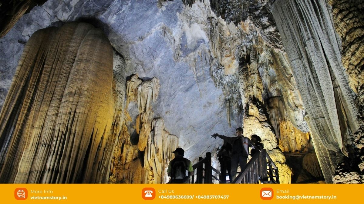 Explore 14 Majestic Caves in Vietnam: An Indian Traveller's Guide to Subterranean Wonders 5 The breathtaking beauty of Paradise Cave's formations in Quang Binh