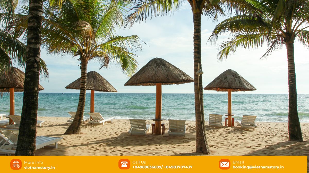 20+ Best Beaches in Vietnam Travellers Must Visit 8 Stunning white sand and clear turquoise water at Sao Beach, Phu Quoc Island.