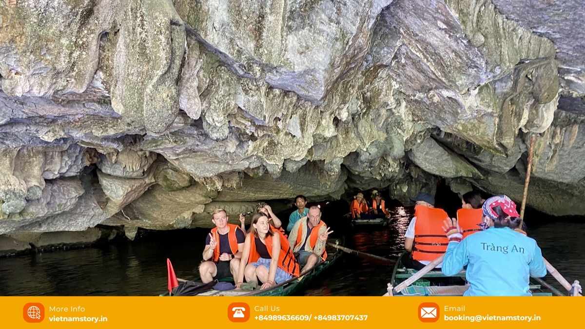 Each of the Trang An boat tour routes is a perfect way to explore the natural wonders of Ninh Binh Each of the Trang An boat tour routes is a perfect way to explore the natural wonders of Ninh Binh