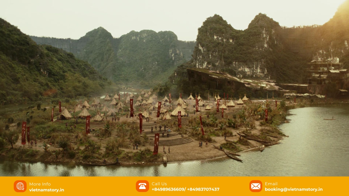 Kong Skull Island Vietnam: Journey to 7 breathtaking natural wonders seen on screen 4 The famous movie Kong: Skull Island was filmed in Trang An, Viet Nam