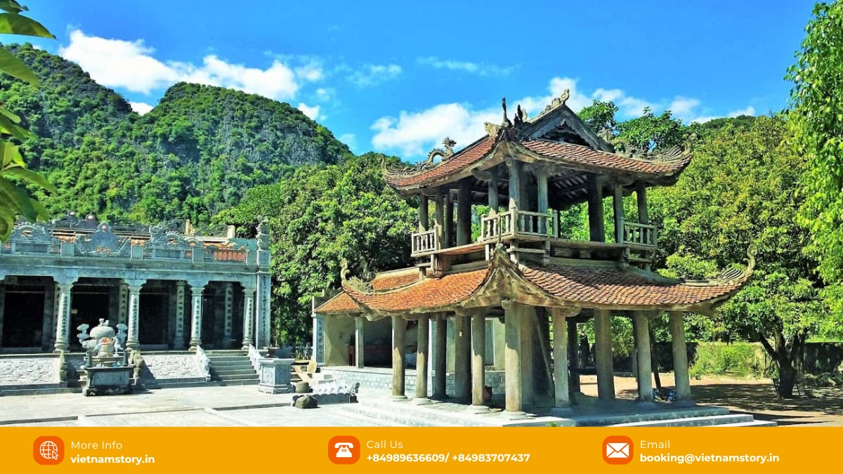 Tam Coc Ninh Binh: Your Ultimate Guide to Vietnam's "Halong Bay on Land" 4 Thai Vi Temple is among the favorite Ninh Binh tourist attractions for history buffs