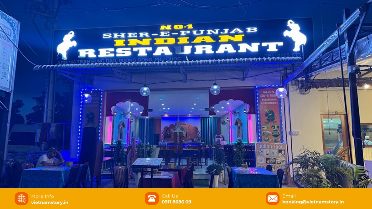 Finding a taste of home in paradise: A guide to the best Indian restaurants in Phu Quoc 5 No1 Sher-e-Punjab - one of the best budget-friendly Indian restaurants in Phu Quoc